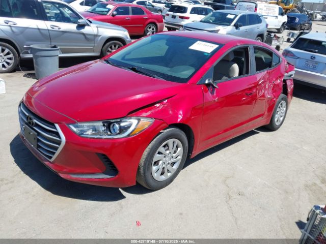 2018 HYUNDAI ELANTRA KMHD74LF0JU547375 Photo 1