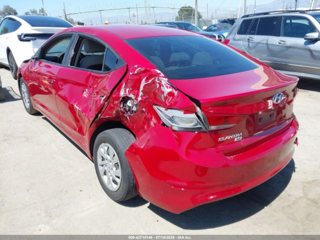 2018 HYUNDAI ELANTRA KMHD74LF0JU547375 Photo 2