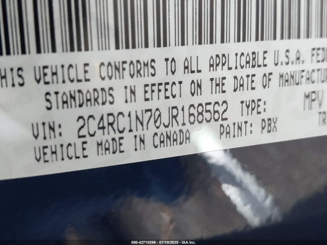 2018 CHRYSLER PACIFICA HYBRID 2C4RC1N70JR168562 Photo 8