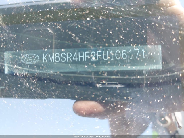 KM8SR4HF2FU106171 Hyundai dohc gdi lambda ii