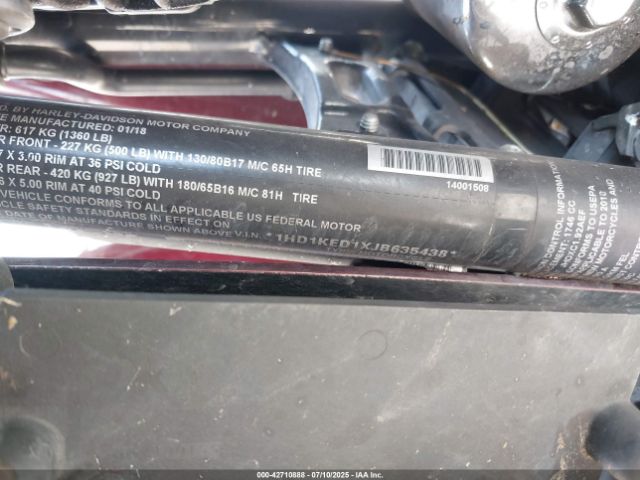 2018 HARLEY-DAVIDSON FLHTK 1HD1KED1XJB635438 Photo 9