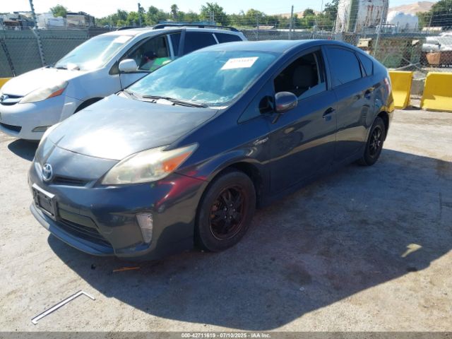 2014 TOYOTA PRIUS JTDKN3DU6E1735544 Photo 1
