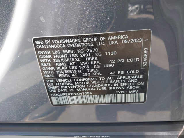 Volkswagen ID.4 2023 1V2CMPE81PC047084 Image 9