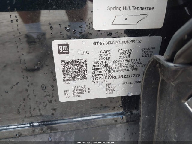 2024 CADILLAC LYRIQ 1GYKPWRL3RZ111780 Photo 8