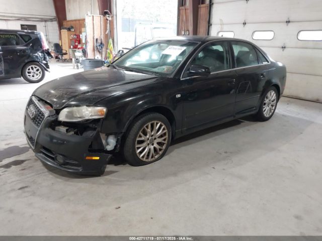 2008 AUDI A4 WAUDF78E98A159062 Photo 1