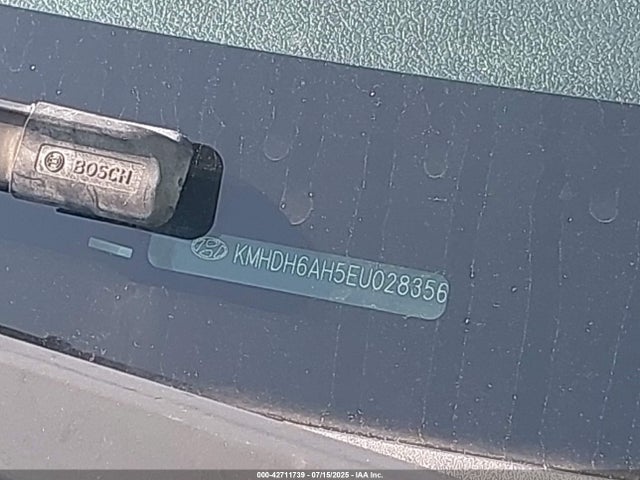 KMHDH6AH5EU028356 Hyundai dohc gdi nu