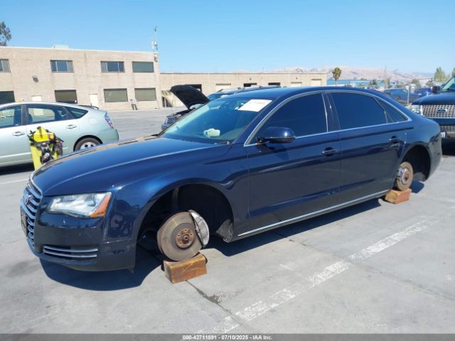 2012 AUDI A8 L WAURVAFD4CN016182 Photo 1