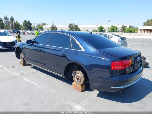 2012 AUDI A8 L WAURVAFD4CN016182 Photo 2