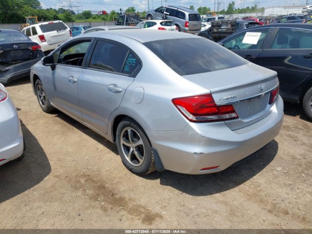 2015 HONDA CIVIC 19XFB2F73FE104907 Photo 2