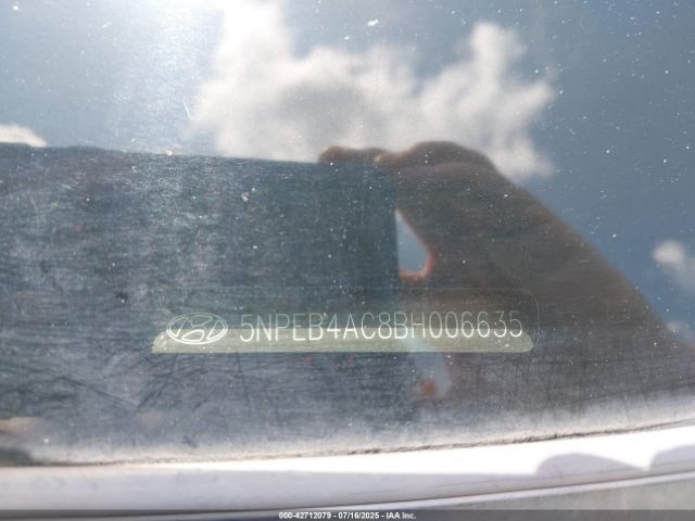 2011 HYUNDAI SONATA 5NPEB4AC8BH006635 Photo 8