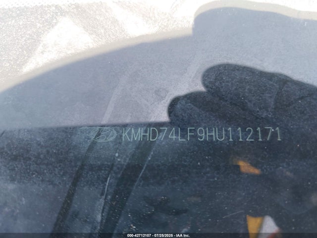 KMHD74LF9HU112171 Hyundai 2017