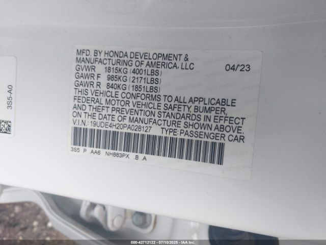 2023 ACURA INTEGRA 19UDE4H20PA028127 Photo 8