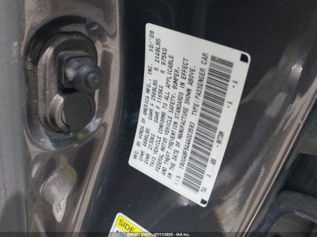 2010 ACURA TL 19UUA8F54AA003593 Photo 8