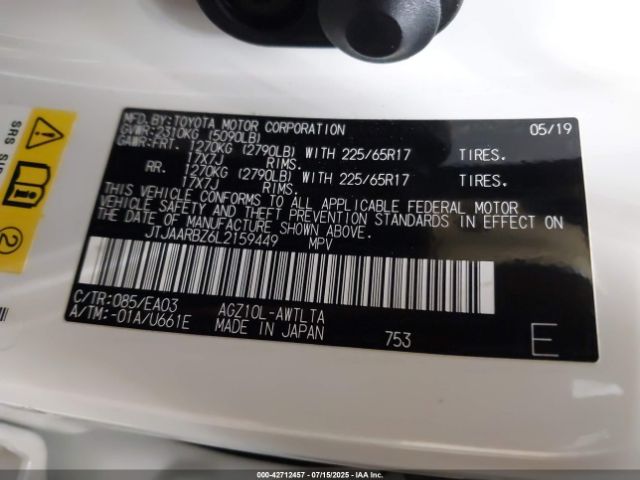 2020 LEXUS NX 300 JTJAARBZ6L2159449 Photo 8