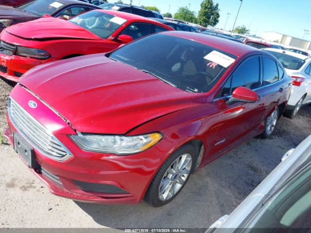 2017 FORD FUSION HYBRID 3FA6P0LU7HR317604 Photo 1