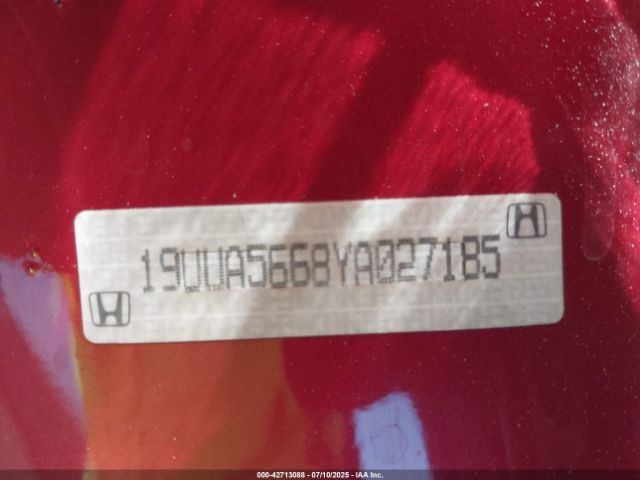 2000 ACURA TL 19UUA5668YA027185 Photo 8