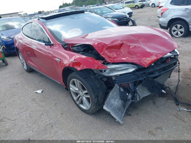 2014 TESLA MODEL S 5YJSA1H14EFP63897 Photo 0