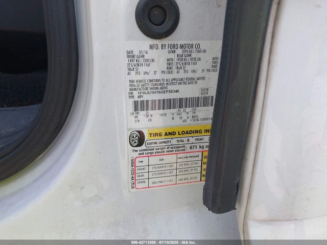 1FMJU1HT6GEF55346 Ford gtdi