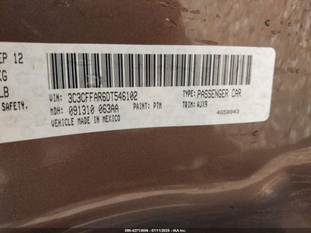 2013 FIAT 500 3C3CFFAR6DT546102 Photo 8