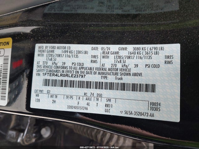 Ford 2024 2024 1FTER4LR0RLE23797 Image 9