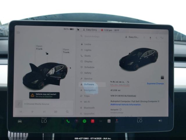 2020 TESLA MODEL 3 5YJ3E1EC9LF805542 Photo 6
