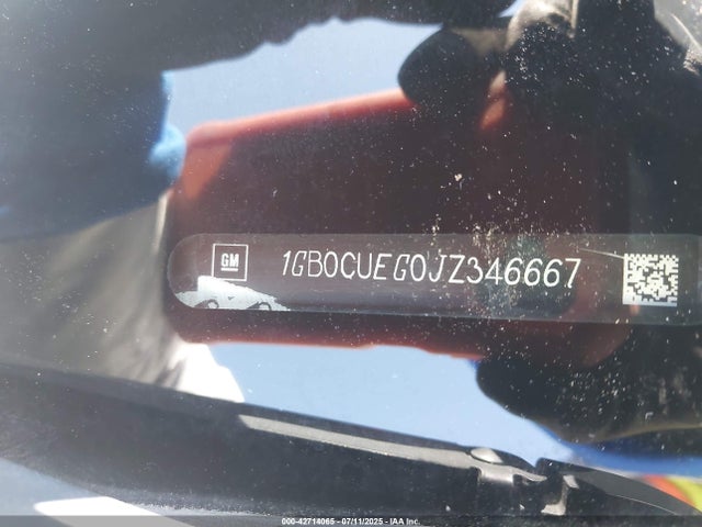 1GB0CUEG0JZ346667 Chevrolet l96 - e85 max, iron