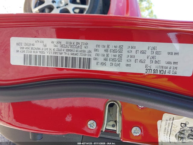 Dodge 2018 2018 3C4PDCEG6JT472301 Image 9