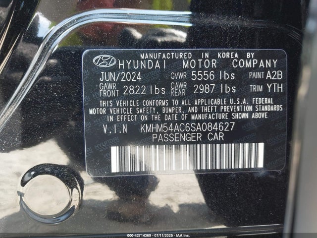 Hyundai Ioniq 6 2025 KMHM54AC6SA084627 Image 9