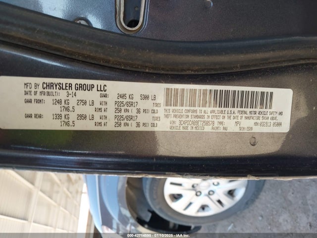 3C4PDCAB9ET258578 Dodge Journey