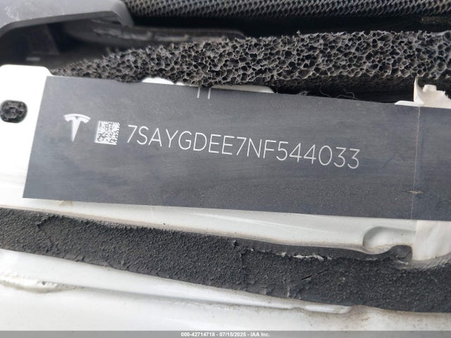 2022 TESLA MODEL Y 7SAYGDEE7NF544033 Photo 8