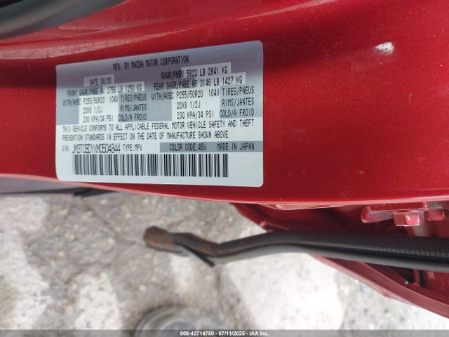JM3TCBDYXM0504844 Mazda py turbo