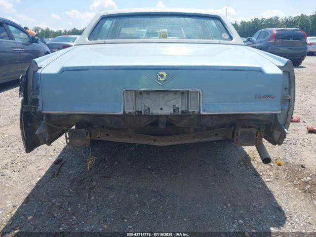 1978 CADILLAC DEVILLE 6D69S8E673912 Photo 5