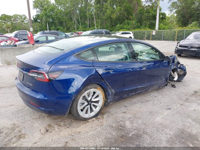 2022 TESLA MODEL 3 5YJ3E1EB4NF316007 Photo 3