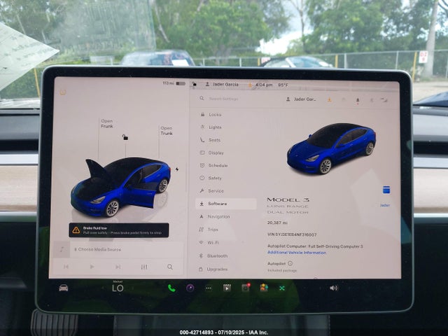 2022 TESLA MODEL 3 5YJ3E1EB4NF316007 Photo 6