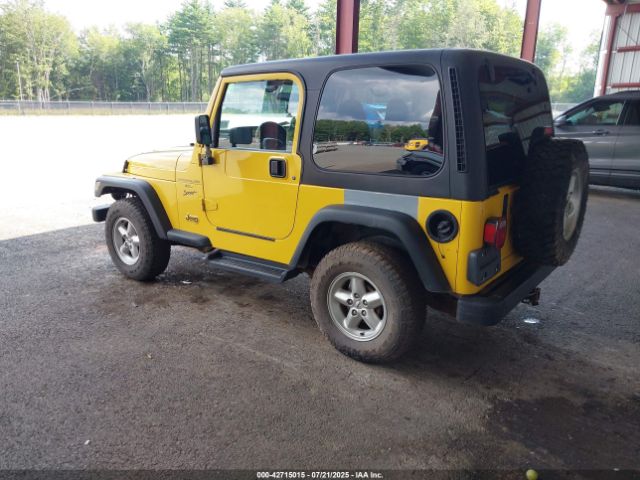 2001 JEEP WRANGLER 1J4FA49S81P370778 Photo 2
