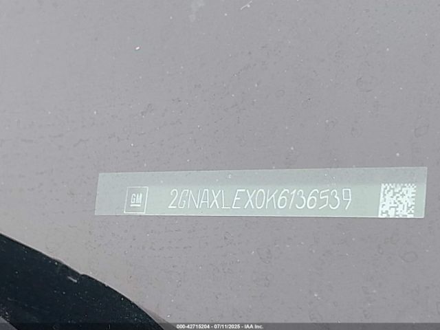 2019 CHEVROLET EQUINOX 2GNAXLEX0K6136539 Photo 8