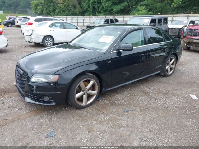 2012 AUDI A4 WAUFFAFL7CN015275 Photo 1