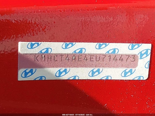 Hyundai dohc gdi gamma 2014 KMHCT4AE4EU714473 Image 9