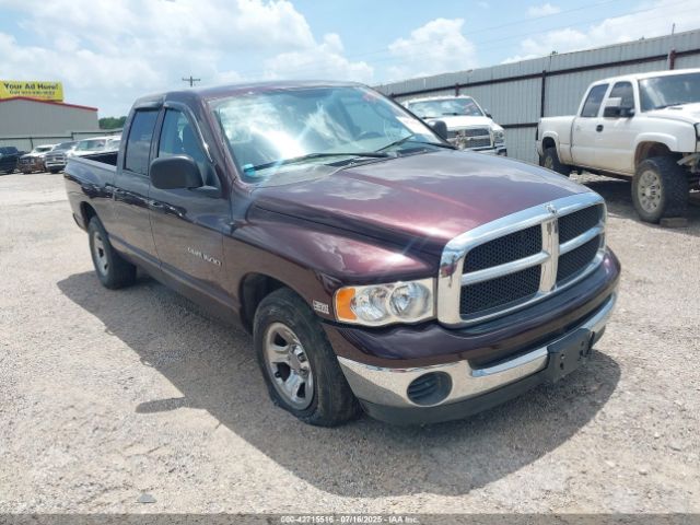 2004 DODGE RAM 1500 1D7HA18D64S705026