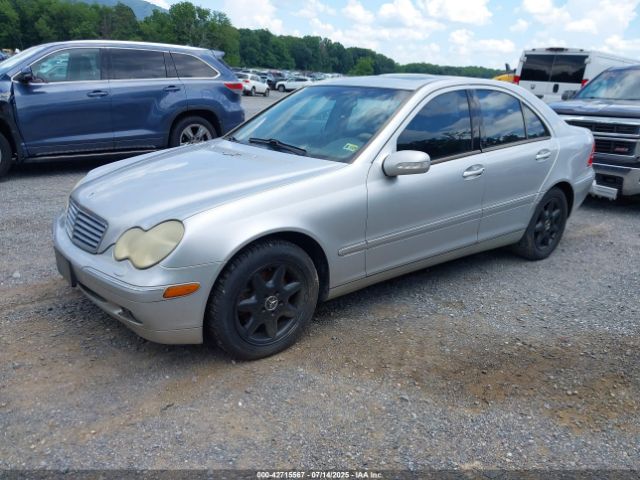 2003 MERCEDES-BENZ C 240 WDBRF81J73F366372 Photo 1