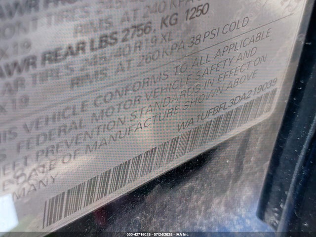 2013 AUDI ALLROAD WA1UFBFL3DA219039 Photo 8