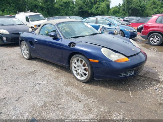 2001 PORSCHE BOXSTER WP0CA29801S620576