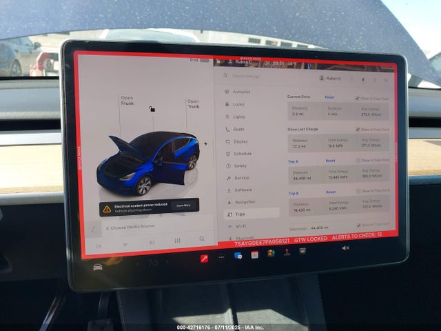 2023 TESLA MODEL Y 7SAYGDEE7PA056121 Photo 6