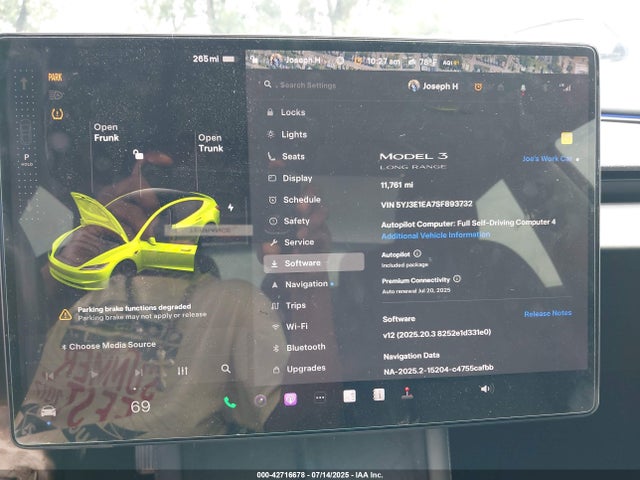Tesla 2025 2025 5YJ3E1EA7SF893732 Image 17
