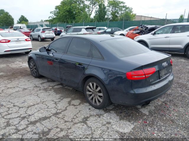 2014 AUDI A4 WAUBFAFL8EA047175 Photo 2