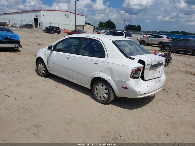 Aukcja sprzedaży 2005 Chevrolet Aveo Ls, vin: KL1TD52695B367871, numer aukcji: 42717374