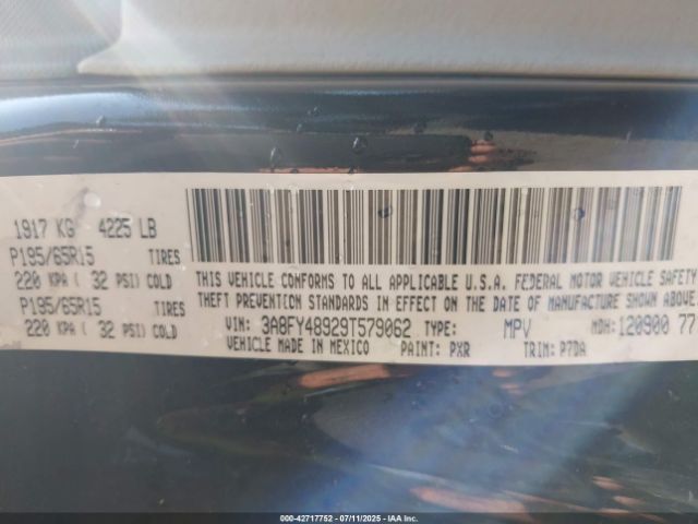 2009 CHRYSLER PT CRUISER 3A8FY48929T579062 Photo 8