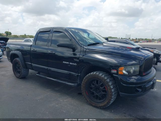 2004 DODGE RAM 1500 1D7HA18D34S672714