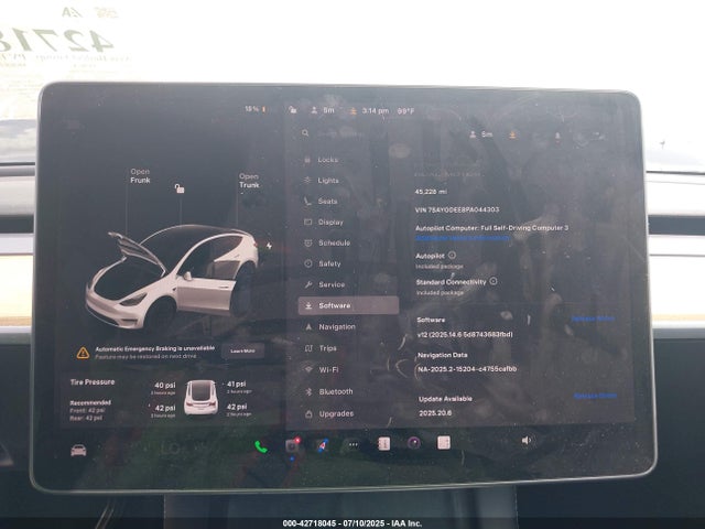 2023 TESLA MODEL Y 7SAYGDEE8PA044303 Photo 6