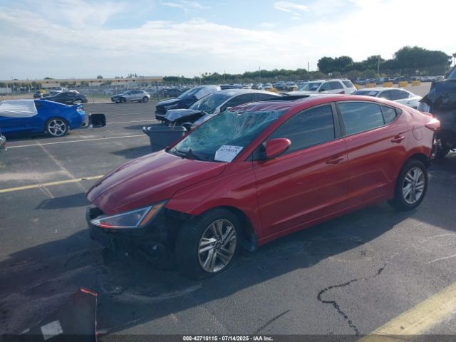 2019 HYUNDAI ELANTRA KMHD84LF8KU781794 Photo 1
